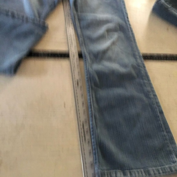 Micheal Kors blue wide leg jeans with stretch size 12 - Picture 14 of 16